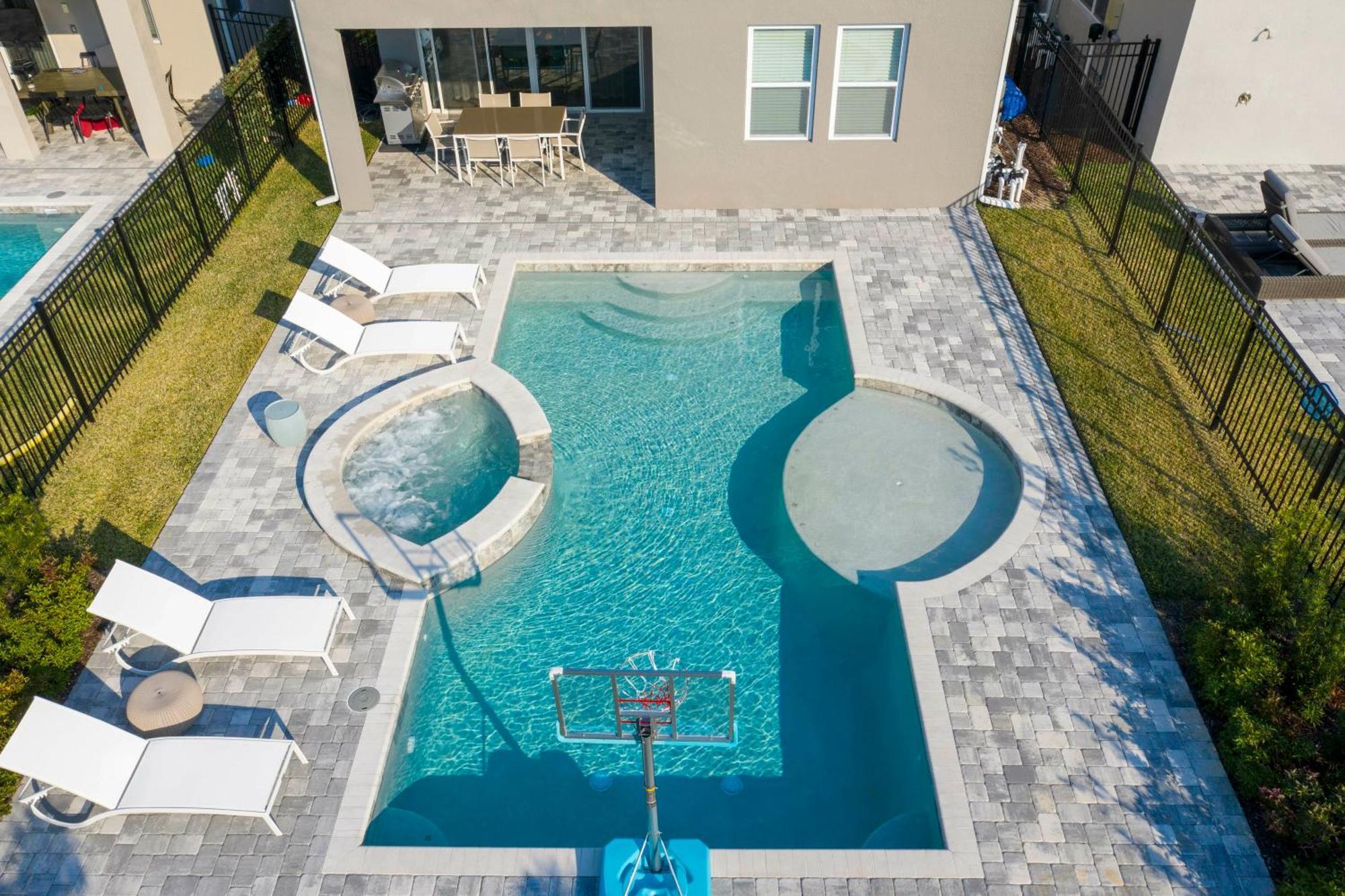 Beautiful Themed Single Home With Private Pool And Game Room Ec0405 Orlando Exteriör bild