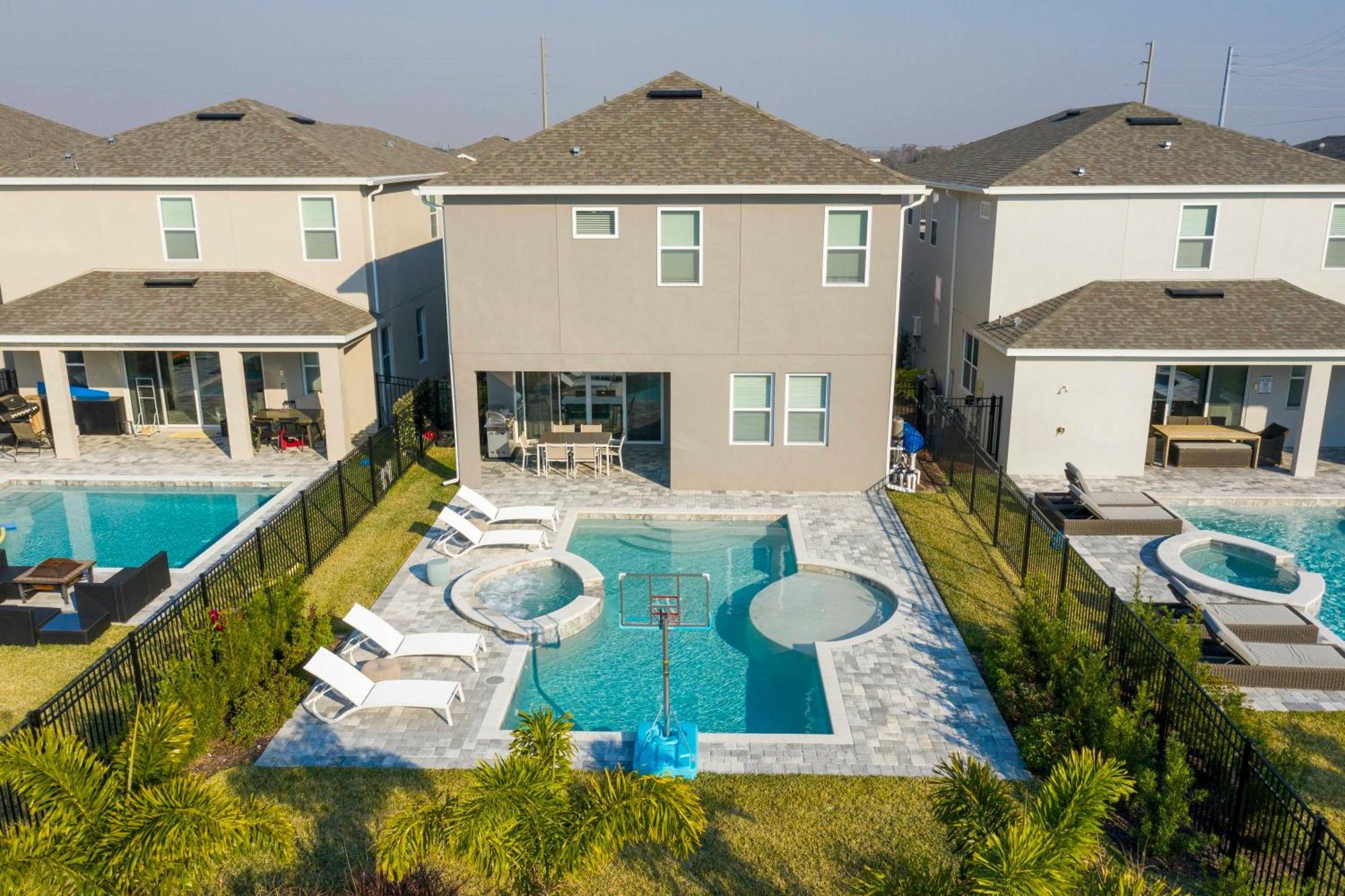 Beautiful Themed Single Home With Private Pool And Game Room Ec0405 Orlando Exteriör bild