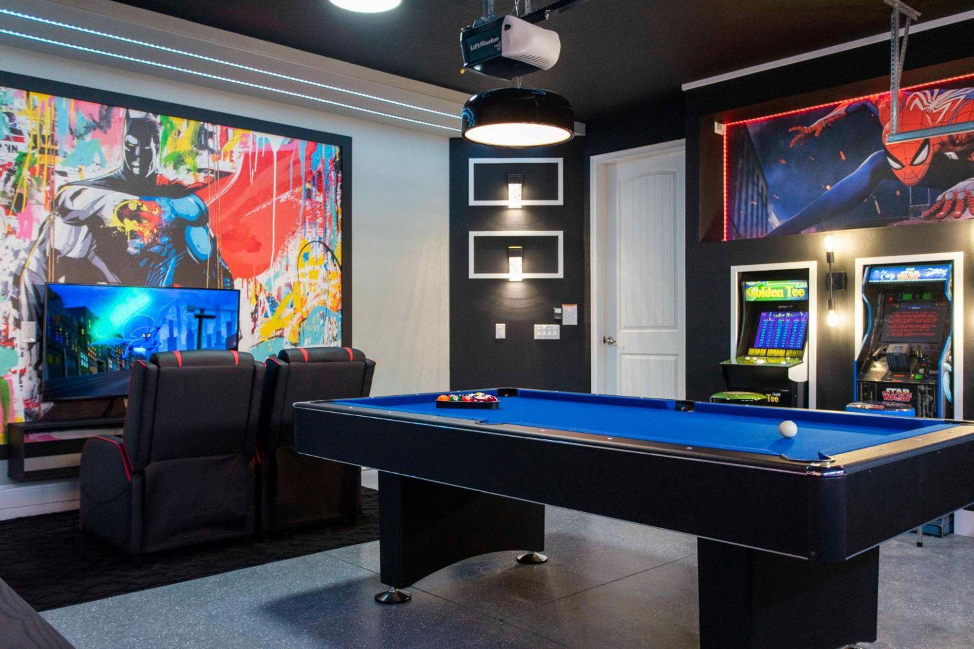 Beautiful Themed Single Home With Private Pool And Game Room Ec0405 Orlando Exteriör bild