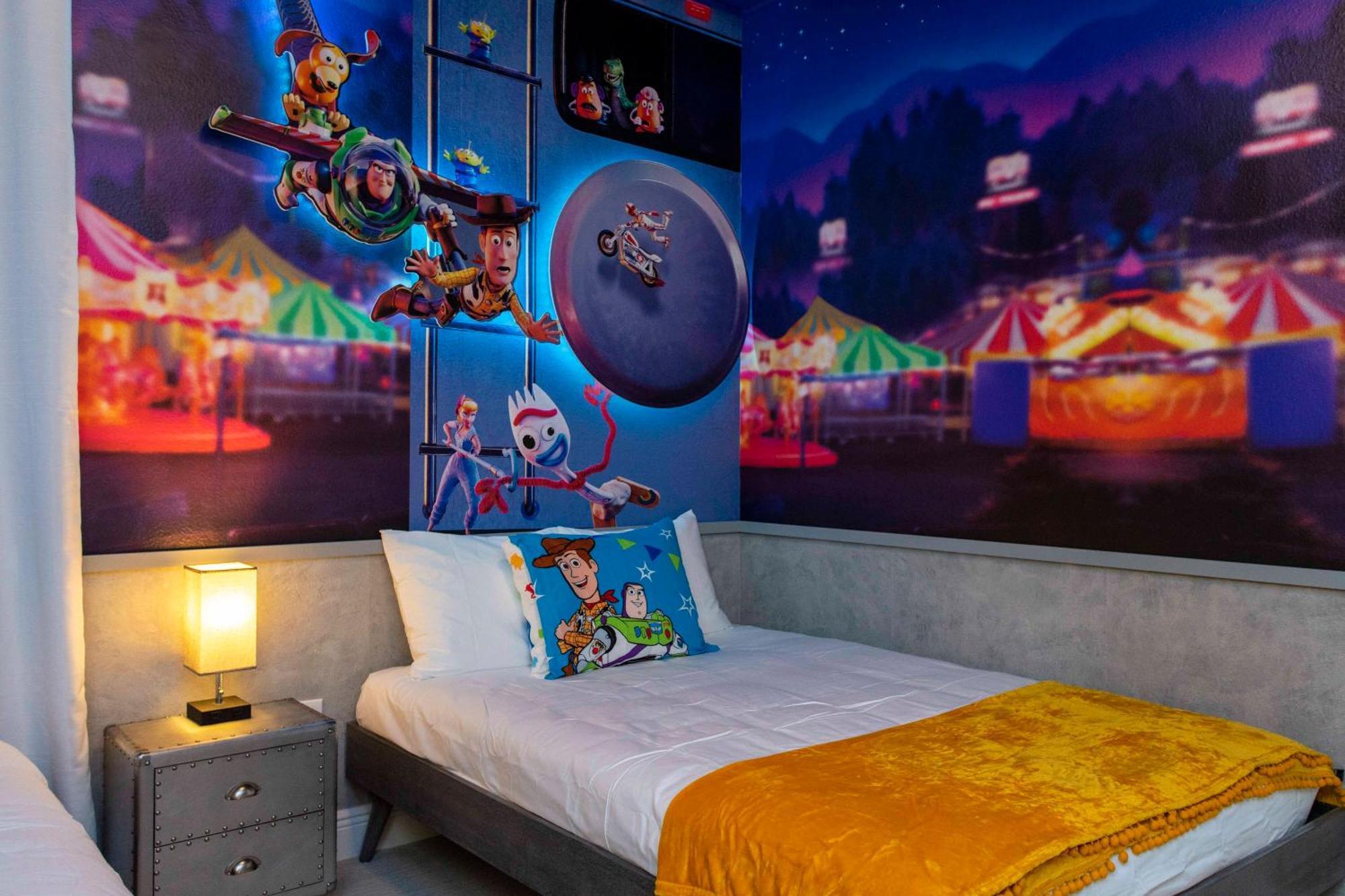 Beautiful Themed Single Home With Private Pool And Game Room Ec0405 Orlando Exteriör bild