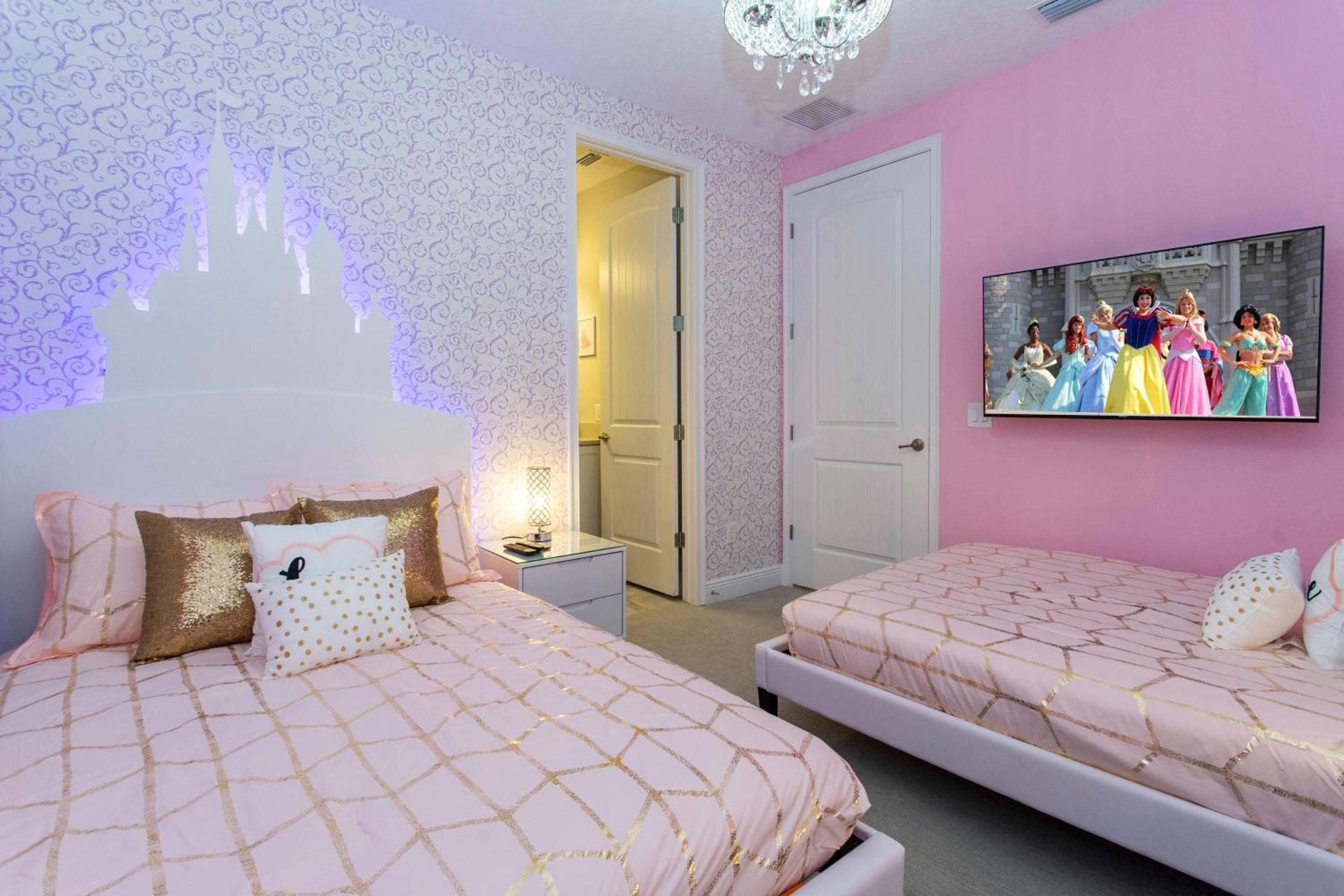 Beautiful Themed Single Home With Private Pool And Game Room Ec0405 Orlando Exteriör bild